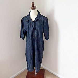 Ralph Lauren Dark Indigo Denim Mini Dress